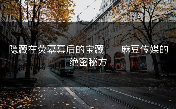 隐藏在荧幕幕后的宝藏——麻豆传媒的绝密秘方
